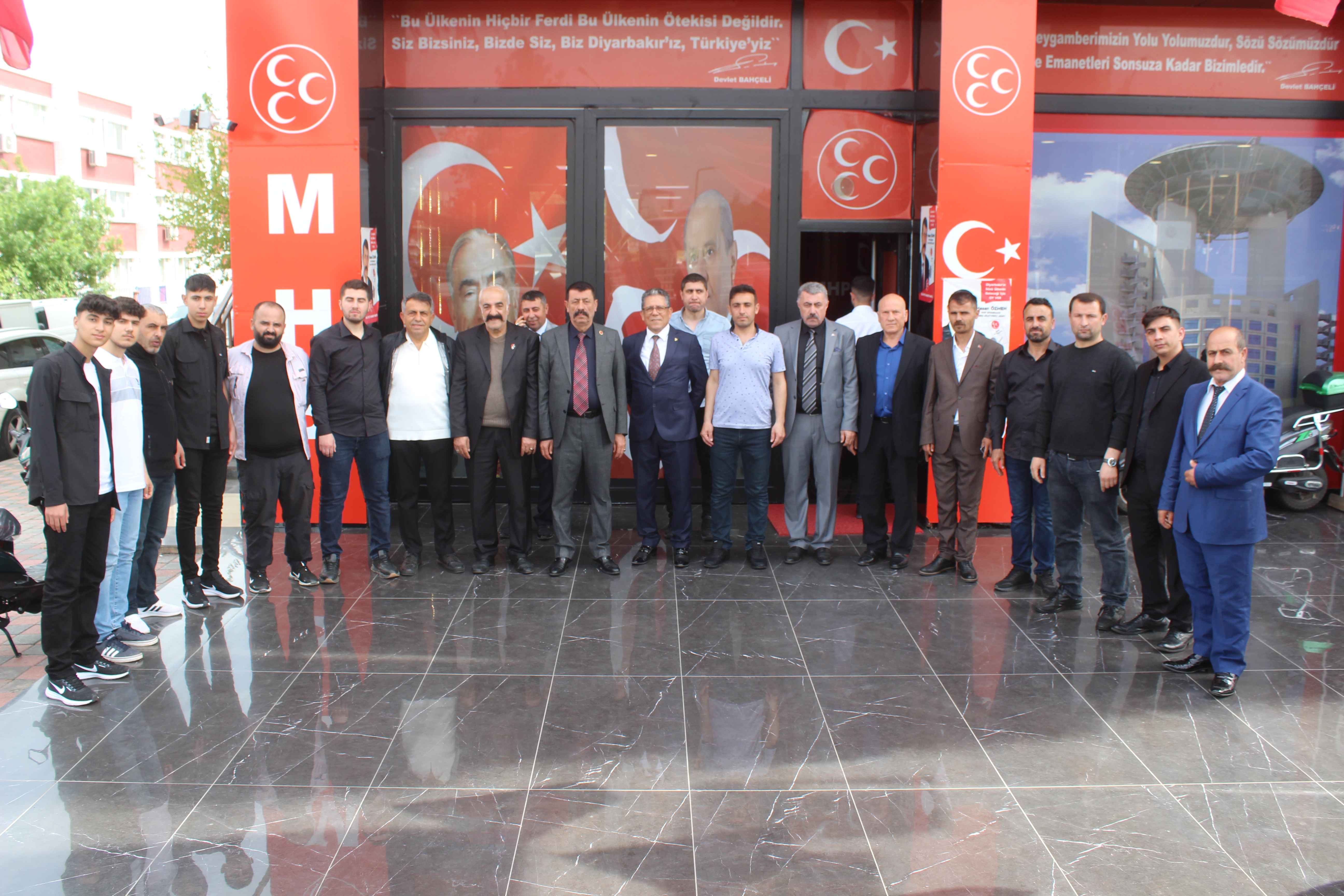 MHP Diyarbakır’da bayramlaşma töreni düzenledi
