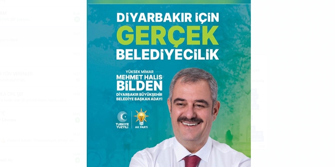 AK Parti Diyarbakır Büyükşehir Adayı Bilden'den Ramazan Ayı mesajı