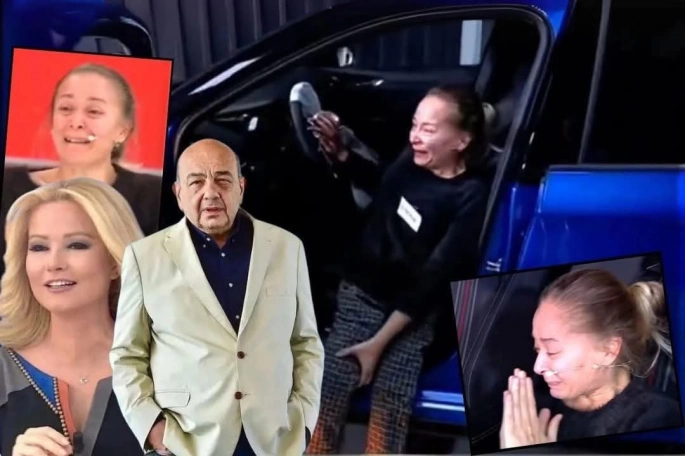 Baba Patron Ahmet Yüce’den Büyük Jest: Canlı Yayında Otomobil Hediye Etti