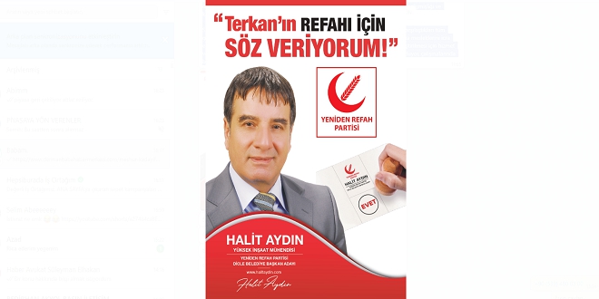 Başkan Adayı Halit Aydın’dan 14 Mart Tıp Bayramı mesajı