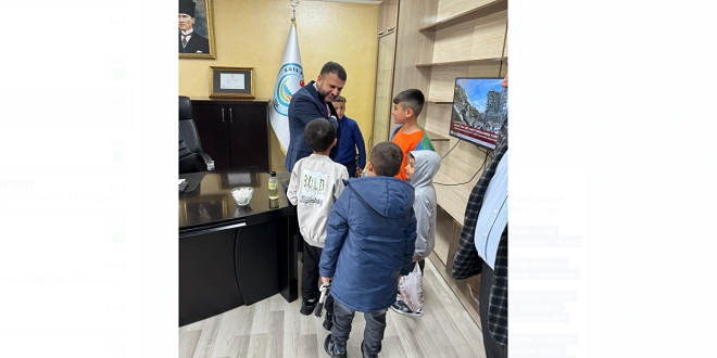 Başkan Seydaoğlu, bayram coşkusunu çocuklarla paylaştı