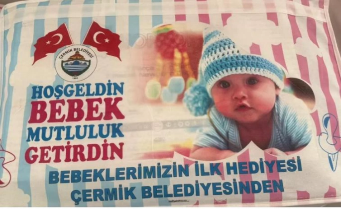Çermik Belediyesi’nden “Hoş Geldin Bebek” Projesi