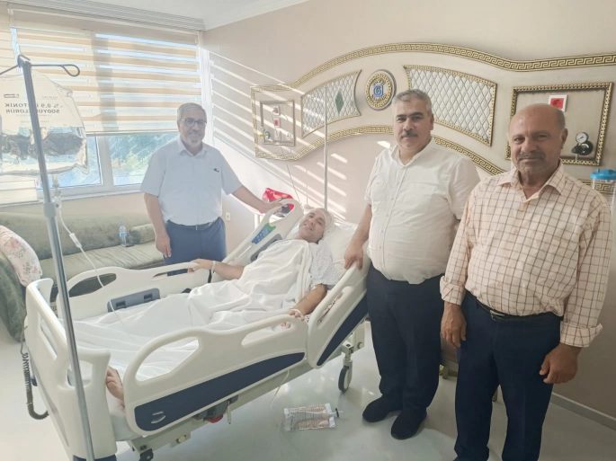 Diyarbakır’da Örnek Dayanışma: Sivil Toplum Temsilcilerinden Hasta Ziyareti