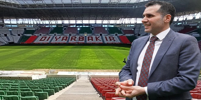 Diyarbakır Stadyumu’nda Büyük Değişim: Gençlik ve Spor İl Müdürü Cenk Öztekin’den Titiz Çalışma