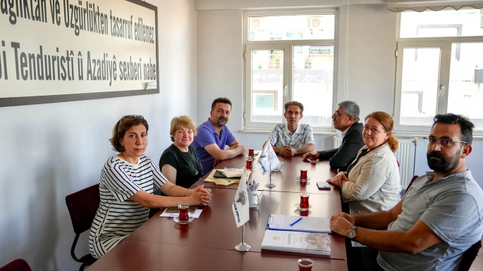 Eşbaşkanlardan Diyarbakır Tabip Odası’na Ziyaret