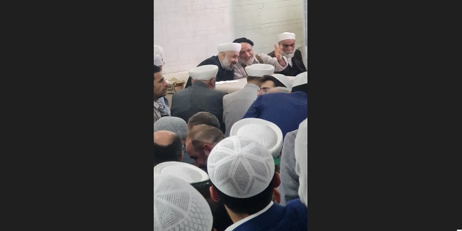 Gaziantep'te Şeyh Muhammed Muta el Haznevi Tarikatının Önderliğinde büyük Mevlid Kandili kutlaması