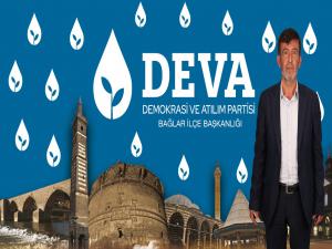 DEVA partisi Bağlar İlçe Başkan Yardımcılığına Yağmur getirildi.