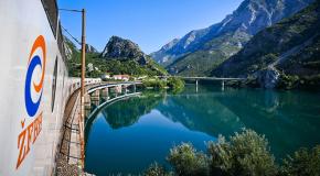 Bosna ile Mostar arasındaki demiryolu güzergahı manzarasıyla büyülüyor