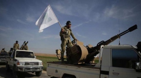 Suriye Milli Ordusundan Fırat'ın doğusuna yönelik operasyona destek