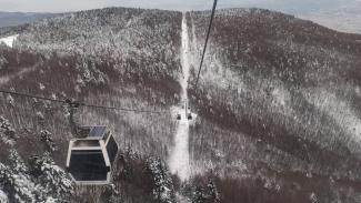 Teleferik bakıma alındı
