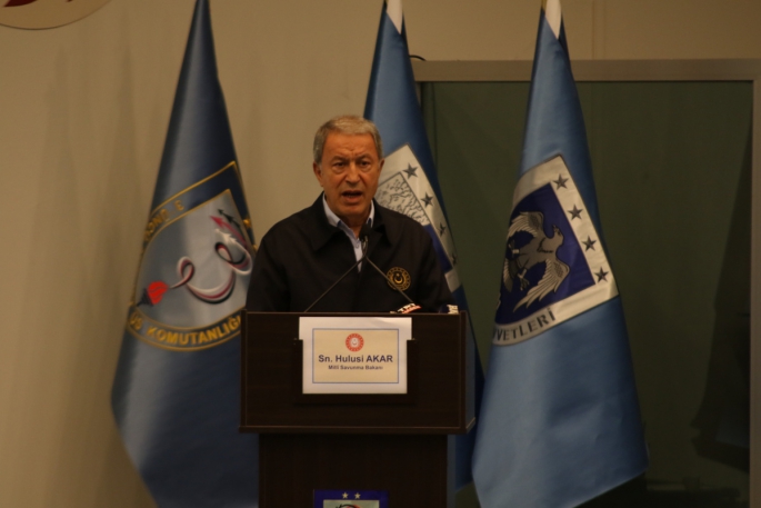 Milli Savunma Bakanı Akar, 'Anadolu Kartalı 2023' eğitim tatbikatına katıldı