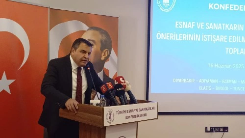 TESK Başkan Vekili: Barış süreci Ekonomik Kalkınmanın önünü açacak
