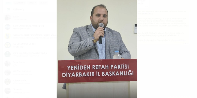 Yeniden Refah Partisi Diyarbakır İl Başkanlığı’ndan Basın Açıklaması: “Milletin Sofrasına Bir Lokma Ekmek Koymak Enflasyon Sebebi Olmaz”